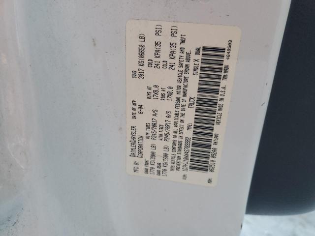 1D7HU18NX4S789982 - 2004 DODGE RAM 1500 ST WHITE photo 12