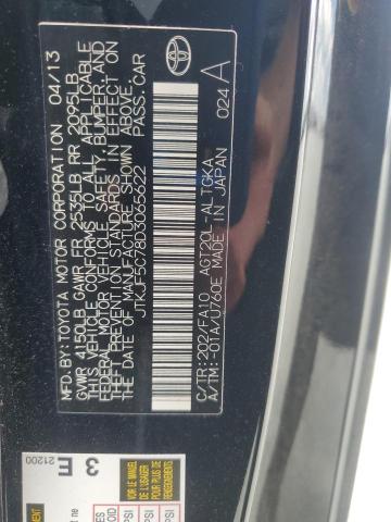 JTKJF5C78D3065622 - 2013 TOYOTA SCION TC Qara foto 13