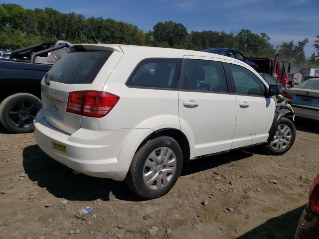 3C4PDCABXET116787 - 2014 DODGE JOURNEY SE WHITE photo 3