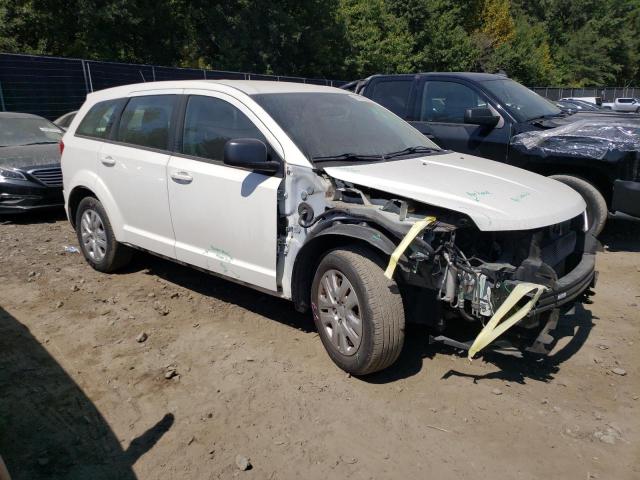 3C4PDCABXET116787 - 2014 DODGE JOURNEY SE WHITE photo 4