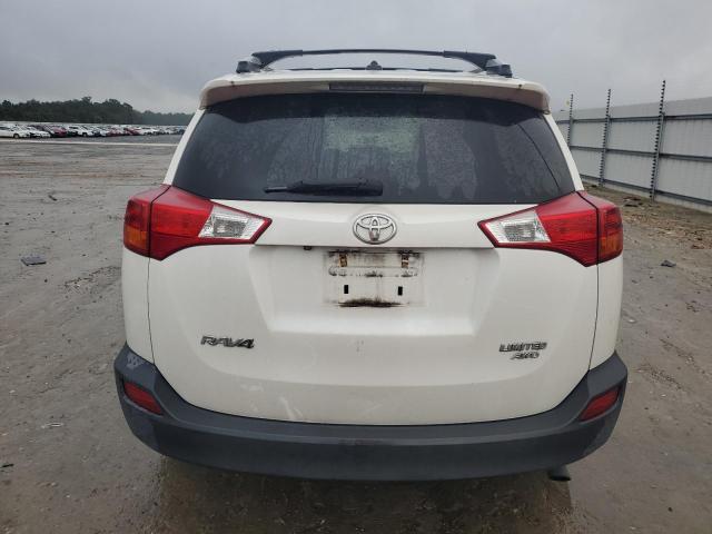 2T3DFREV7DW072520 - 2013 TOYOTA RAV4 LIMITED WHITE photo 6