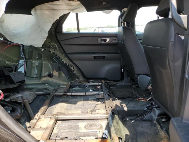 1FM5K8AB9MGB98617 - 2021 FORD EXPLORER POLICE INTERCEPTOR TWO TONE photo 11