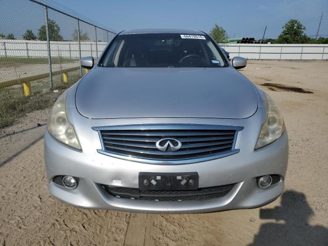 JN1CV6ARXDM757830 - 2013 INFINITI G37 SILVER photo 5