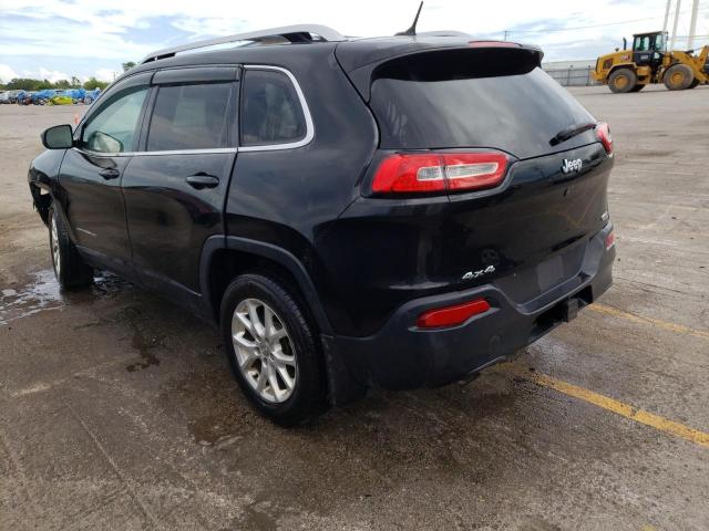 1C4PJMCB9EW248249 - 2014 JEEP CHEROKEE LATITUDE BLACK photo 2