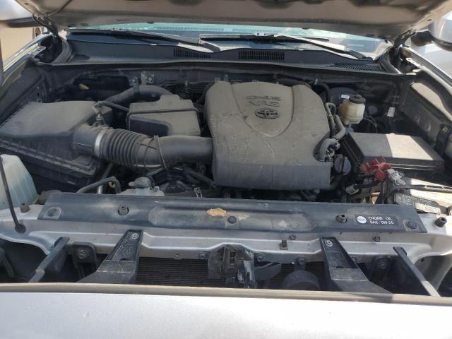 5TFAZ5CN9GX012289 - 2016 TOYOTA TACOMA DOUBLE CAB SILVER photo 11