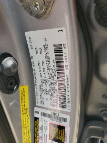 5TFAZ5CN9GX012289 - 2016 TOYOTA TACOMA DOUBLE CAB SILVER photo 12