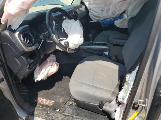 5TFAZ5CN9GX012289 - 2016 TOYOTA TACOMA DOUBLE CAB SILVER photo 7