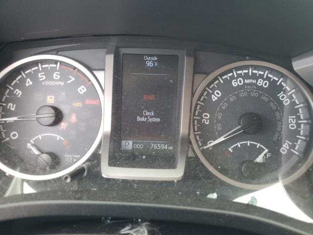 5TFAZ5CN9GX012289 - 2016 TOYOTA TACOMA DOUBLE CAB SILVER photo 9