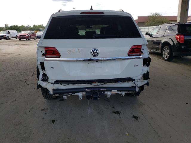 1V2MR2CA5JC532883 - 2018 VOLKSWAGEN ATLAS SEL WHITE photo 6
