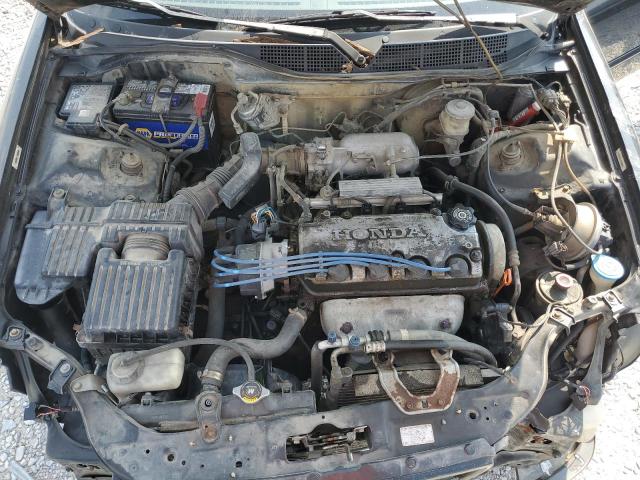 1HGEJ8249VL118931 - 1997 HONDA CIVIC EX BLACK photo 11