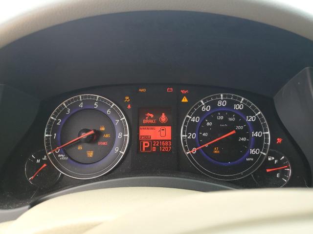 JNKAJ09F58M351286 - 2008 INFINITI EX35 BASE Գրաֆիտ լուսանկար 9