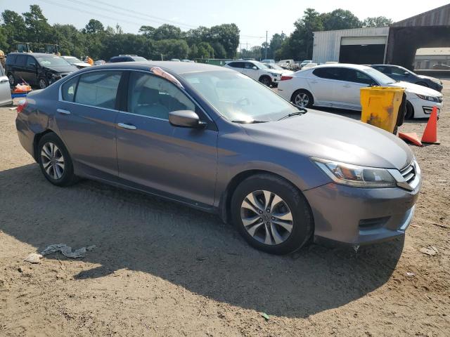 1HGCR2F33EA035456 - 2014 HONDA ACCORD LX GRAY photo 4