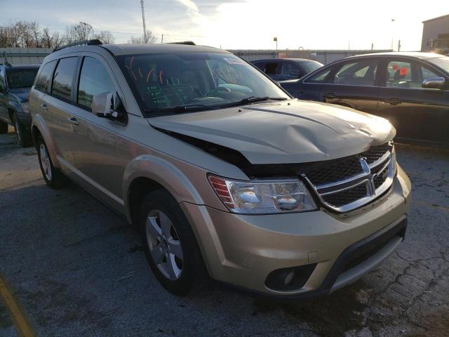 3D4PG1FG8BT567022 - 2011 DODGE JOURNEY MAINSTREET GOLD photo 1