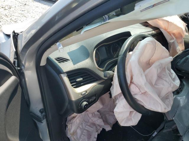 1C4PJMCS6FW648030 - 2015 JEEP CHEROKEE LATITUDE SILVER photo 9