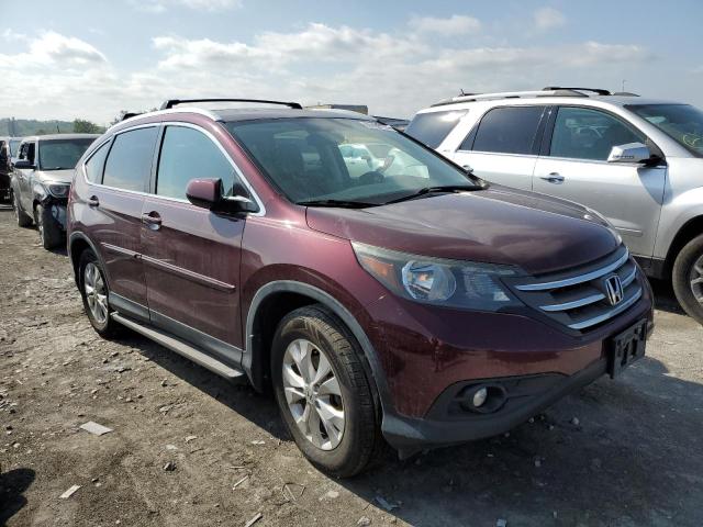 5J6RM4H55EL088904 - 2014 HONDA CR-V EX BURGUNDY photo 4