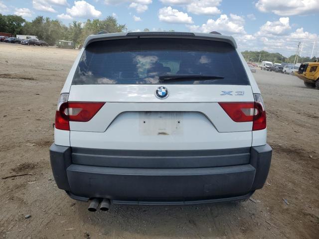 WBXPA73494WB29771 - 2004 BMW X3 2.5I WHITE photo 6