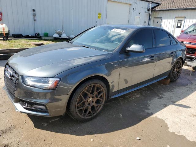 WAUKGAFL8EA105573 - 2014 AUDI S4 PRESTIGE GRAY photo 1