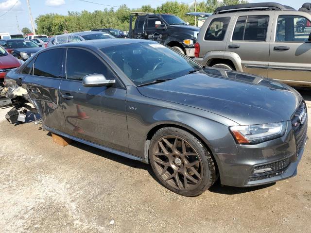 WAUKGAFL8EA105573 - 2014 AUDI S4 PRESTIGE GRAY photo 4