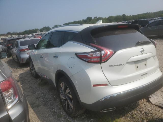 5N1AZ2MH2JN191376 - 2018 NISSAN MURANO S WHITE photo 2