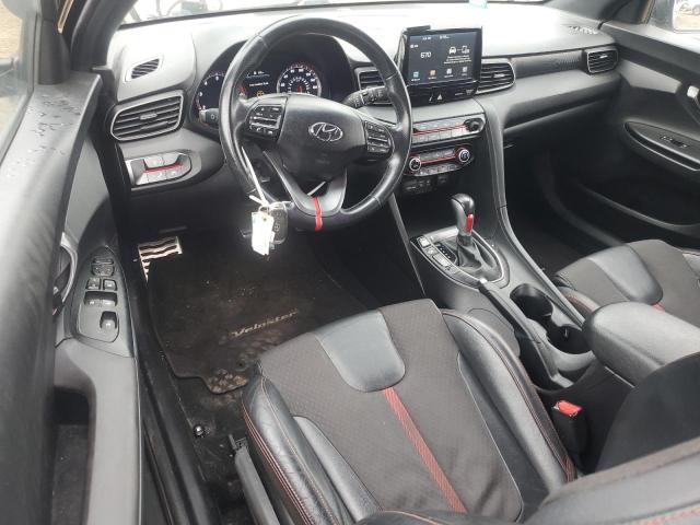 KMHTH6AB1KU008267 - 2019 HYUNDAI VELOSTER TURBO 黑色 照片 8
