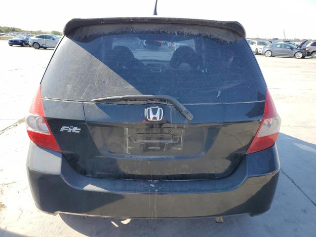 JHMGD38658S047052 - 2008 HONDA FIT SPORT BLACK photo 6