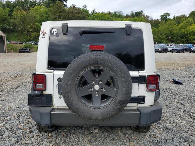 1J4BA3H1XBL615400 - 2011 JEEP WRANGLER U SPORT WHITE photo 6