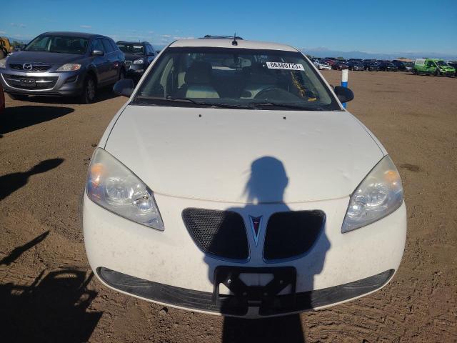 1G2ZF57B284258216 - 2008 PONTIAC G6 VALUE LEADER WHITE photo 5