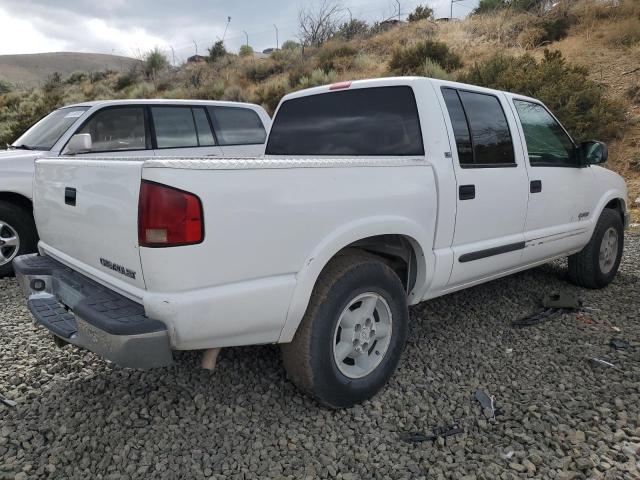 1GCDT13W61K140610 - 2001 CHEVROLET S TRUCK S10 WHITE photo 3