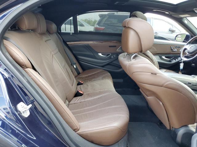 WDDUG8FB5FA162431 - 2015 MERCEDES-BENZ S 550 4MATIC BLUE photo 10
