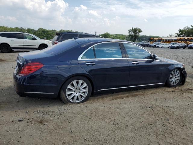 WDDUG8FB5FA162431 - 2015 MERCEDES-BENZ S 550 4MATIC BLUE photo 3