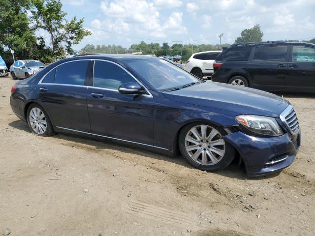 WDDUG8FB5FA162431 - 2015 MERCEDES-BENZ S 550 4MATIC BLUE photo 4