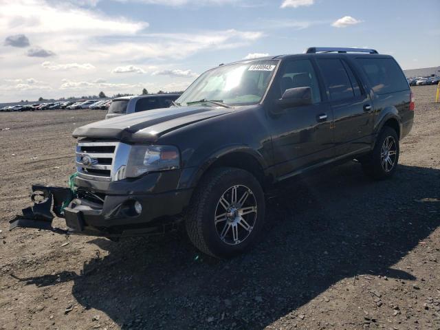 1FMJK2A51CEF47429 - 2012 FORD EXPEDITION EL LIMITED BLACK photo 1