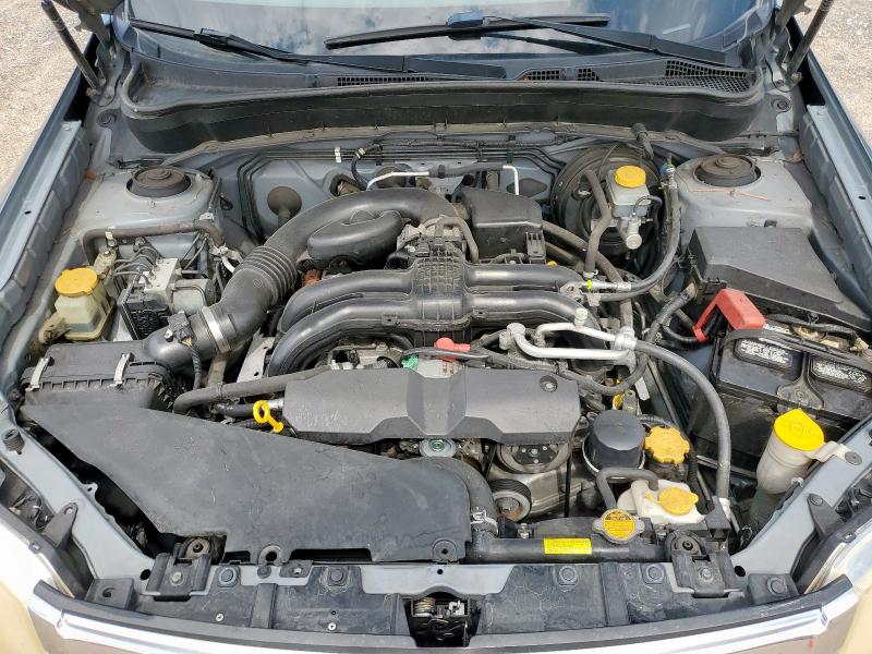 JF2SHBCC7BH758748 - 2011 SUBARU FORESTER 2.5X PREMIUM BLUE photo 12