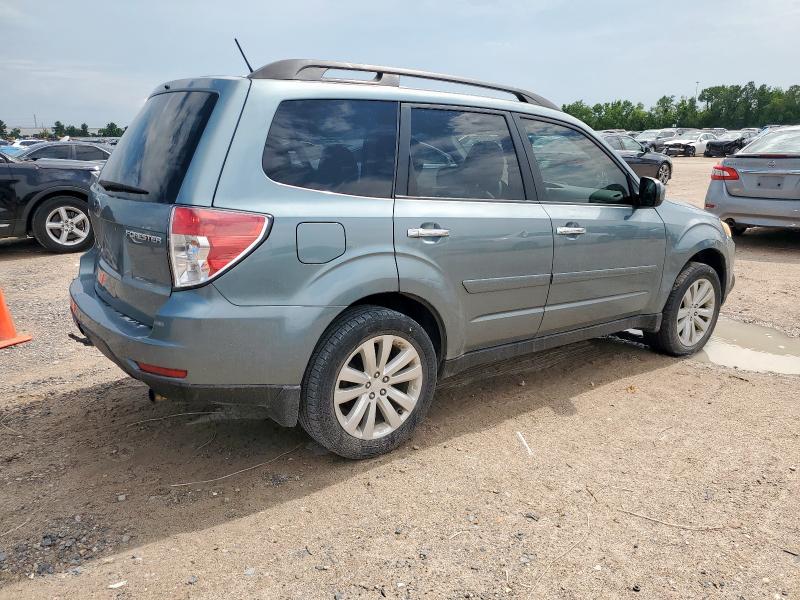 JF2SHBCC7BH758748 - 2011 SUBARU FORESTER 2.5X PREMIUM BLUE photo 3