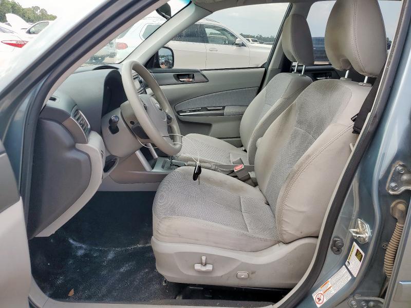 JF2SHBCC7BH758748 - 2011 SUBARU FORESTER 2.5X PREMIUM BLUE photo 7