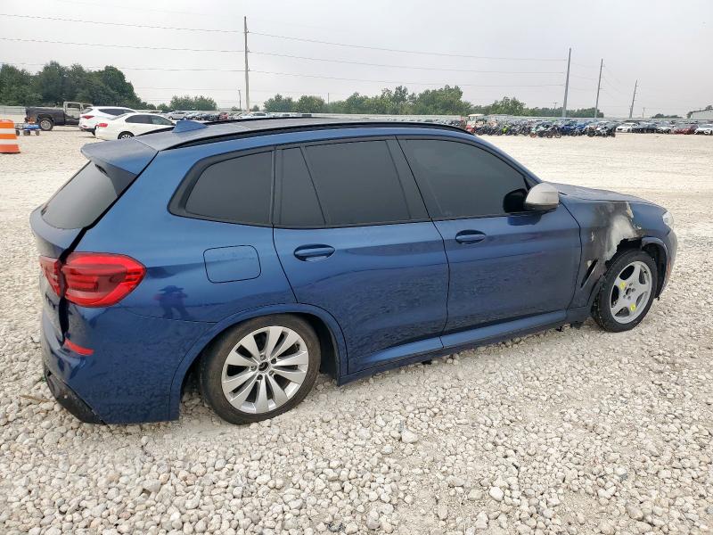 5UXTS3C58J0Y96340 - 2018 BMW X3 XDRIVEM40I BLUE photo 3