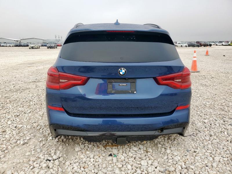 5UXTS3C58J0Y96340 - 2018 BMW X3 XDRIVEM40I BLUE photo 6