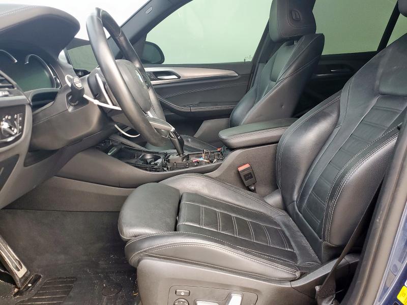 5UXTS3C58J0Y96340 - 2018 BMW X3 XDRIVEM40I BLUE photo 7