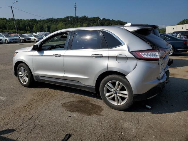 2FMTK4J94FBB80338 - 2015 FORD EDGE SEL SILVER photo 2