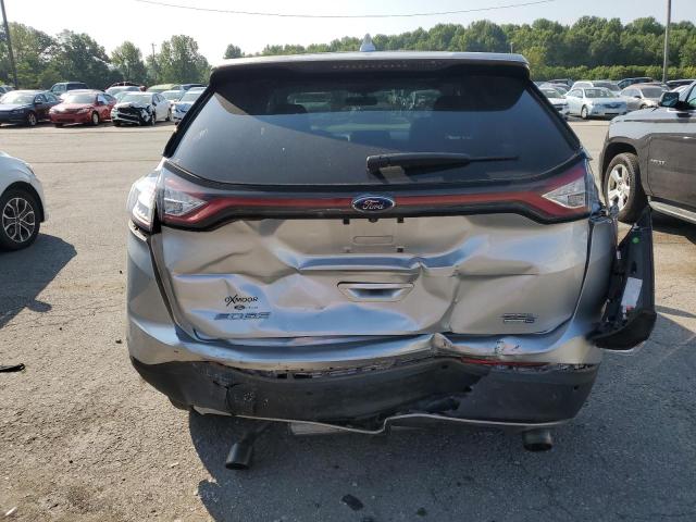 2FMTK4J94FBB80338 - 2015 FORD EDGE SEL SILVER photo 6