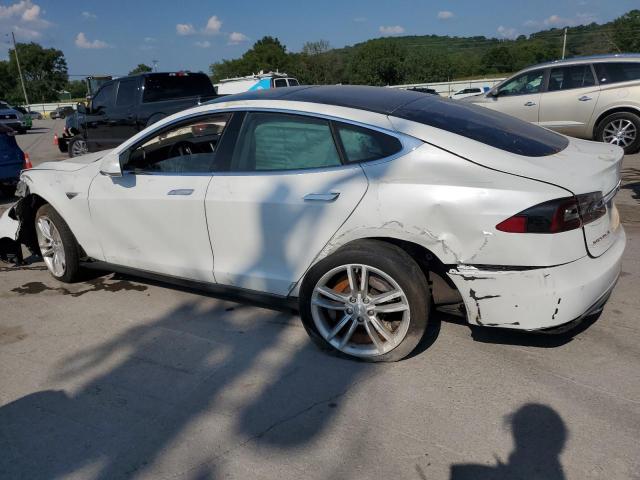 5YJSA1CN6DFP21076 - 2013 TESLA MODEL S თეთრი ფოტო 2