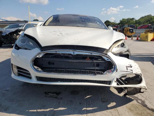 5YJSA1CN6DFP21076 - 2013 TESLA MODEL S თეთრი ფოტო 5