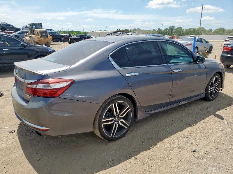 1HGCR2F51HA121774 - 2017 HONDA ACCORD SPORT Сұр фото 3