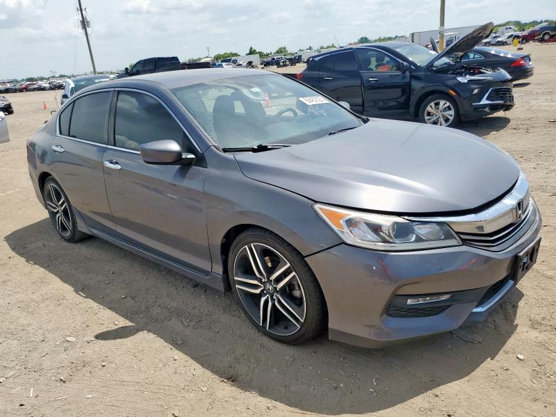 1HGCR2F51HA121774 - 2017 HONDA ACCORD SPORT Сұр фото 4