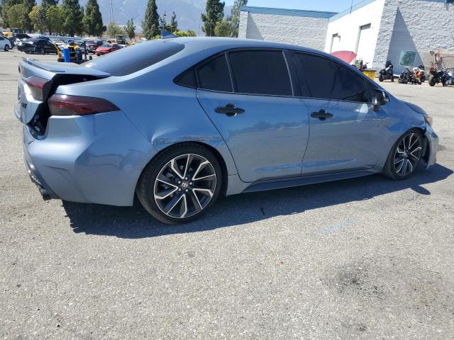 JTDS4MCE0N3511242 - 2022 TOYOTA COROLLA SE BLUE photo 3