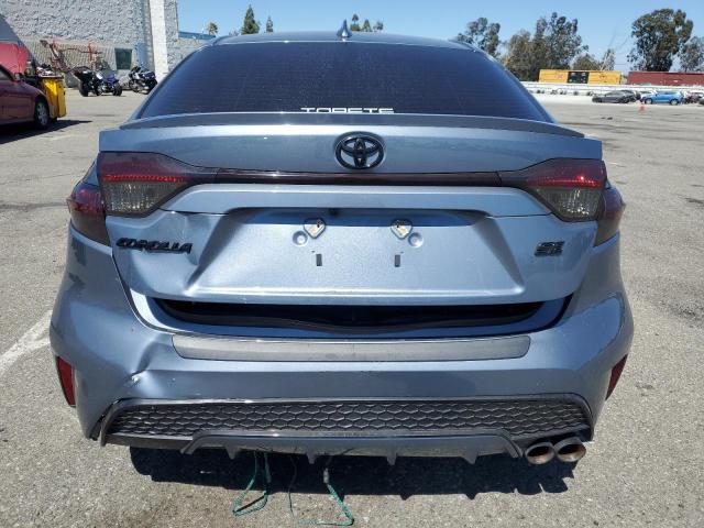 JTDS4MCE0N3511242 - 2022 TOYOTA COROLLA SE BLUE photo 6