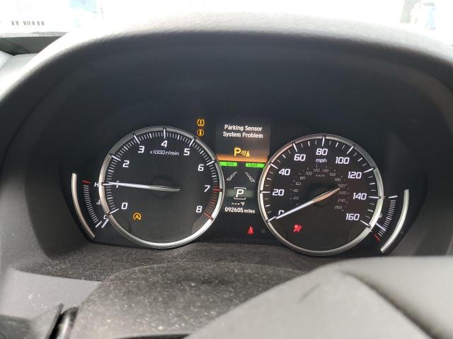 5J8YD4H83JL011925 - 2018 ACURA MDX ADVANCE ნაცრისფერი ფოტო 9