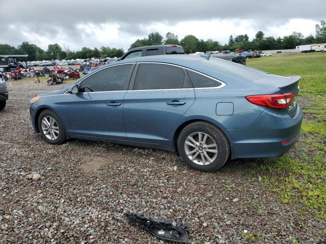 5NPE24AF4FH206931 - 2015 HYUNDAI SONATA SE BLUE photo 2