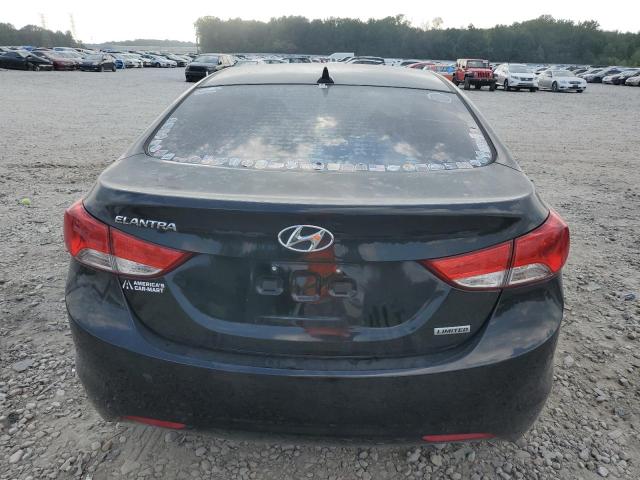 5NPDH4AE2DH280332 - 2013 HYUNDAI ELANTRA GLS BLACK photo 6