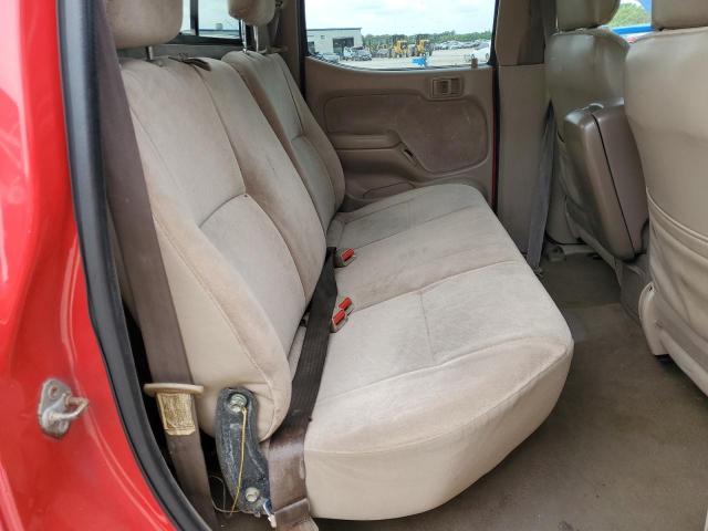 5TEGN92N14Z417940 - 2004 TOYOTA TACOMA DOUBLE CAB PRERUNNER RED photo 10